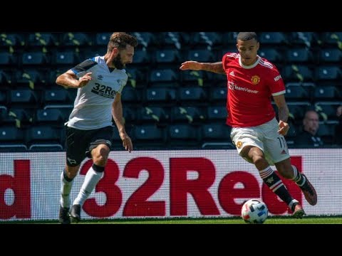 Mason Greenwood vs Derby County | Every Touch | 18.07.21