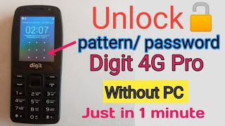 Unlock Jazz Digit 4g Pro Password without PC||Waqas mobile official