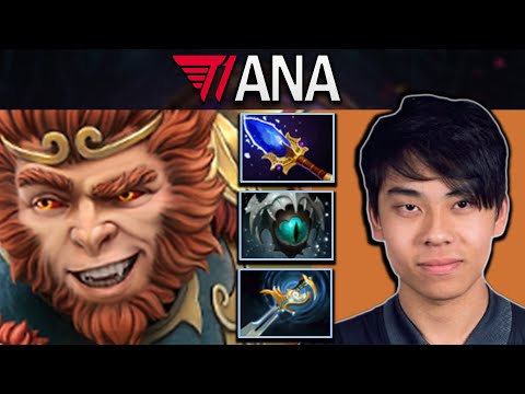 Monkey King Dota 2 7.32 Gameplay T1.Ana with 28 Kills and Echo Sabre #dota2 #dota2gameplay