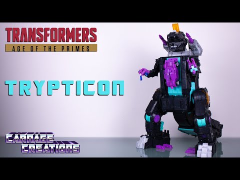 TRYPTICON - Transformers Generations Selects - Age of the Primes Titan Class Review (171)