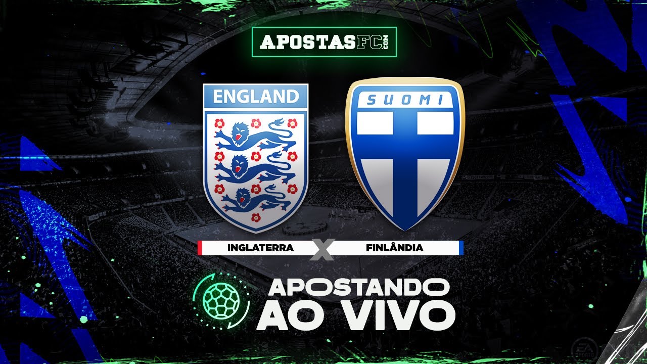 🔴 INGLATERRA X FINLÂNDIA – AO VIVO | 2ª RODADA DA NATIONS LEAGUE – COM NARRAÇÃO