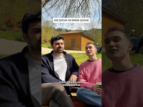 Kız çocuk vs Erkek çocuk instagram:yuzdeikitv #yüzdeikitv #shorts #short #youtube #humor