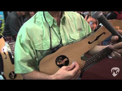Summer NAMM '11   Cupit Music   Travel Guitar Demo
