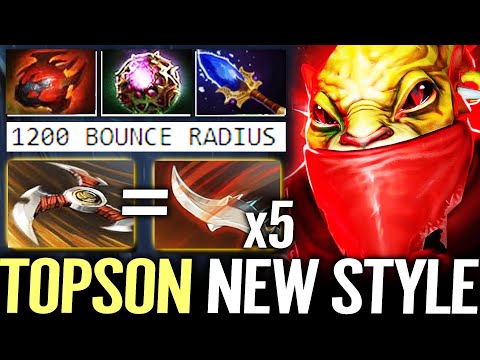 🔥 TOPSON Bounty Hunter NEW STYLE MID — 13min Aghanim + Heart Nonstop Ganking Dota 2 Pro