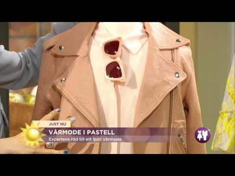 Vårens mode i vackra pastellfärger - Nyhetsmorgon (TV4)