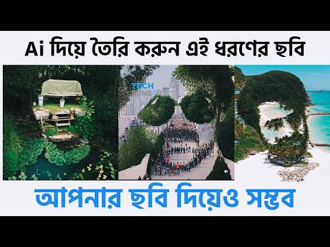 ফেসবুকে আপনার দেখা ভাইরাল এই Ai Photo তৈরি | Illusion Diffusion AI Viral Photo Editing