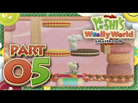 Yoshi's Woolly World: Part 05 (4-player)