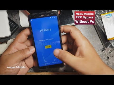 Meizu Mobiles FRP BYPASS WITHOUT PC  Meizu C9 Android 8.1 FRP/Google A myccount bypass waqas mobile