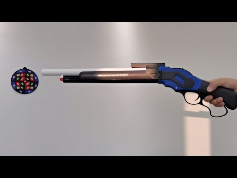 Winchester M1887 Shell Ejecting Shotgun 2022 - Lever Action Soft Bullet Toy Gun