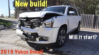 Rebuilding a totaled 2019 GMC Yukon Denali