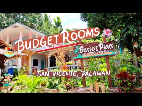 Ursula Long Beach Traveller's Inn // Basio's Place | Budget Accommodation in San Vicente, Palawan