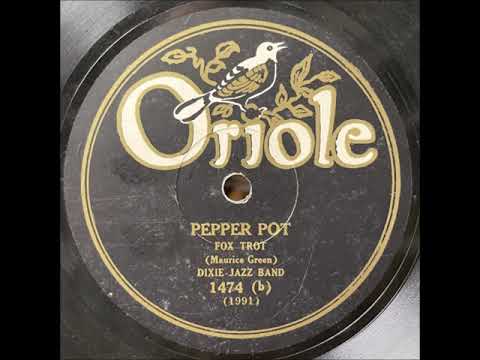 Dixie Jazz Band [Willie Creager Orchestra] "Pepper Pot" 1929 Roaring Twenties 78 RPM