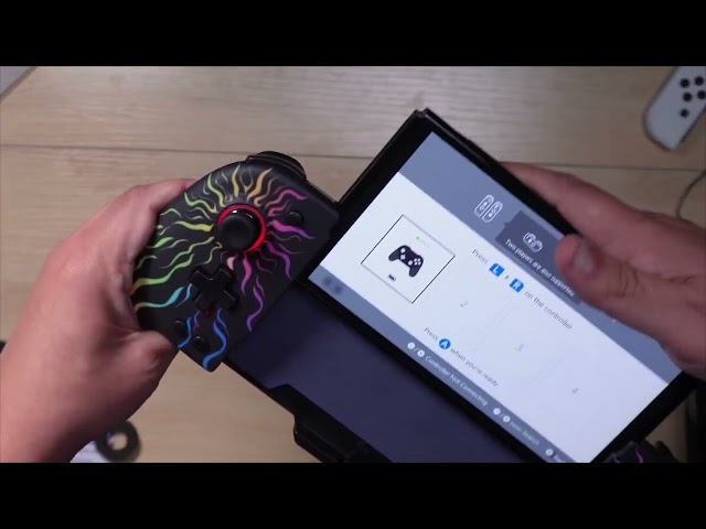 Vídeo relacionado con ETPARK 2 PCS Mando Switch Inalámbrico, Mandos Switch para Switc.h/Switc.h 2/Lite/OLED, Mand.o Pro Switc.h con Función Wake, Switc.h Controller con Joystick Hall,Gyro Axis/Turbo/Doble Vibración