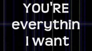 Everything I want -Steve Rushton- (lyrics on screen)