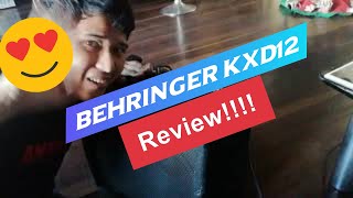 Video thumbnail for Behringer KXD12 Ultratone Keyboard/PA Amplifier {REVIEW} by Sam Niverba