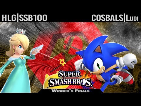 Smash on the Rocks #1 - HLG|SSB100 (Rosalina) vs COSBALS|Ludi (Sonic) - Winner's Finals