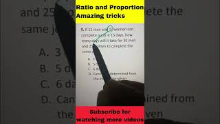 Ratio and Proportion Word Problems | Worked out Problems on Ratio and Proportion | #shorts