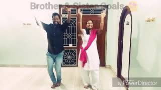 Meyaadha Maan - Thangachi Song | Fun Dance with my Sister | Brother &amp; Sister Goal | Best duo