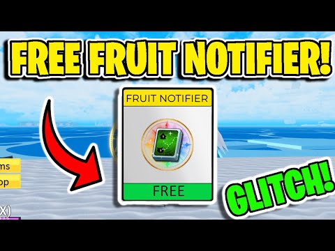 How to Get FRUIT NOTIFIER FOR FREE! (Blox Fruits)
