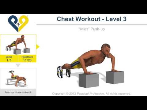 Najbolje vezbe za grudi - Best Chest Workout Level 3 [HD]