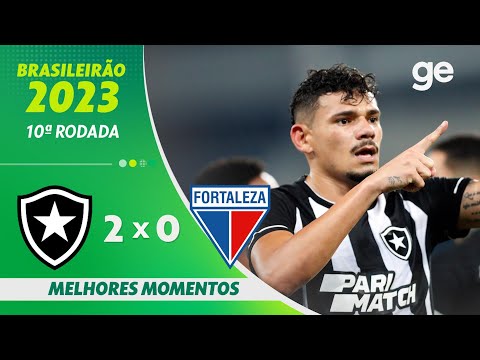 Gols e lances de Botafogo x Fortaleza