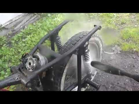 протяжка цепи ИЖ Юпитер, мойка дефекты