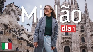 O QUE FAZER EM MILÃO | Dia 1 | Duomo de Milão, Galleria Vittorio Emanuele, Castelo Sforzesco e mais!
