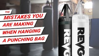 The Mistake You are Making When Hanging a Punching Bag or Heavy Bag.
