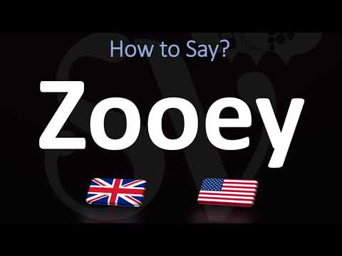 How to Pronounce Zooey? (2 WAYS!)