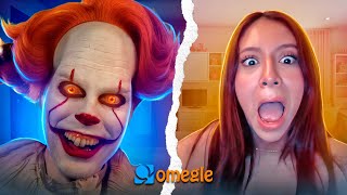 Pennywise scares everyone on Omegle