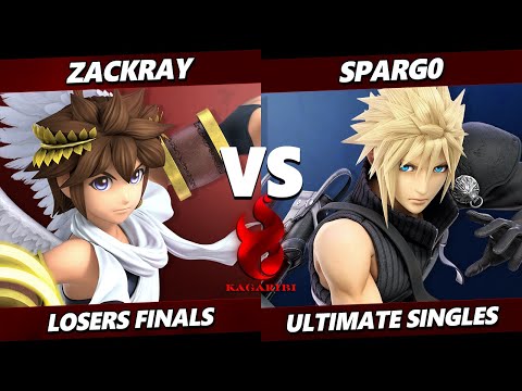 Kagaribi 10 Losers Finals - Zackray (Pit) Vs. Spargo (Cloud) Smash Ultimate - SSBU