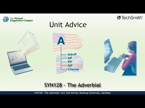 SYN128 - Unit Advice (The Adverbial)