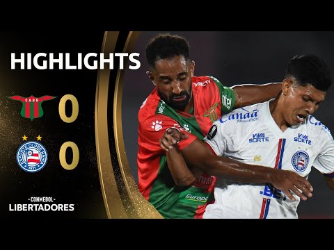Gols e lances de Boston River x Bahia