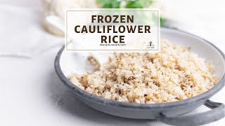 How To Cook Frozen Cauliflower Rice