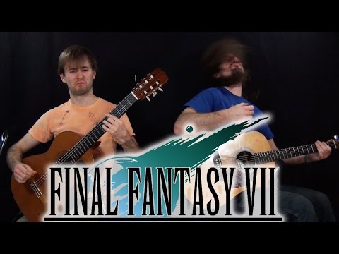 Final Fantasy 7 Guitar Cover - Fighting / Battle Theme - Super Guitar Bros