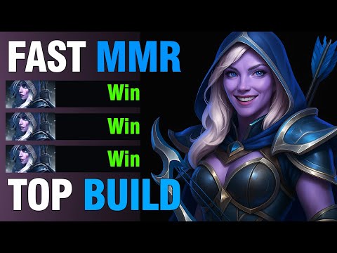 IMMORTAL Drow Ranger – Easy Lane Domination | Top Build & Easy MMR Boost | Dota 2 Patch 7.39d