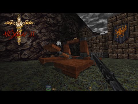 HeXen II (Hammer of Thyrion source port) - Blackmarsh first 17 minutes  (Paladin) | 4K/60