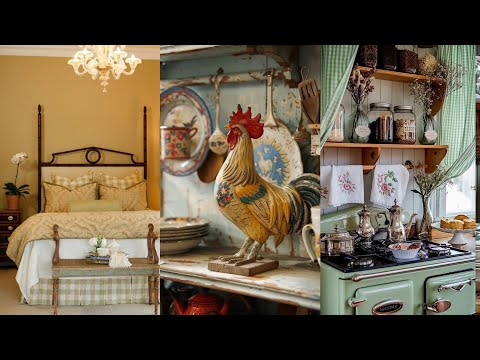 Vintage Chic Cottage-Dekor ✨ Zeitloser Landhauscharme mit gemütlichem Antik-Stil 🌻🍃