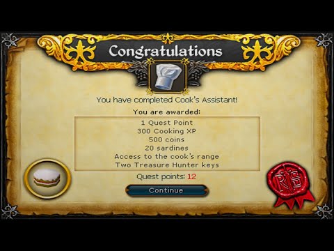 RUNESCAPE | Quest Review | Cook's Assistant