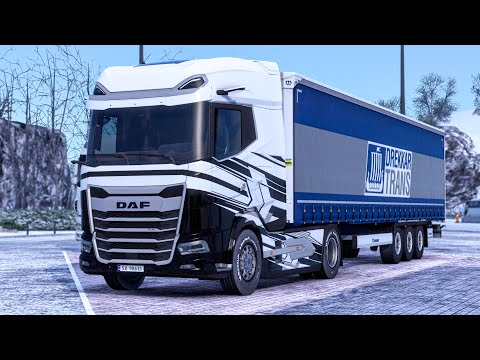 NEW 2021 DAF XG/XG+ - Frosty Winter Weather Mod v8.5 1.41 | Euro Truck Simulator 2 | ETS2
