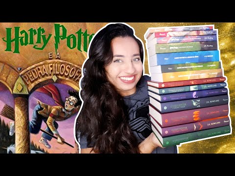 UNBOXING Harry Potter ? Edições tradicionais e capa dura | Karina Nascimento | Paraíso dos Livros
