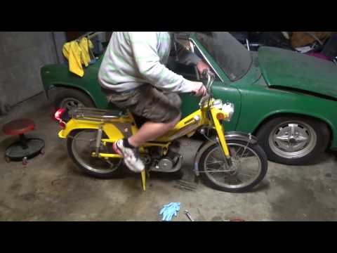 Motobecane Moped Restoration Ep. 5 - More Carb and First Start