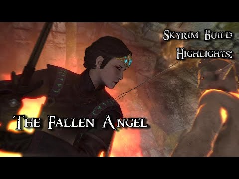 Skyrim Build Highlights: THE FALLEN ANGEL - Greatsword, Spells, Peril and Sadness
