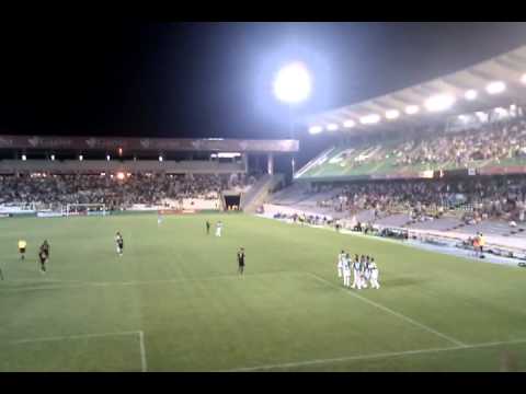 Cordoba 2 Racing 0. Segundo gol, fondo norte