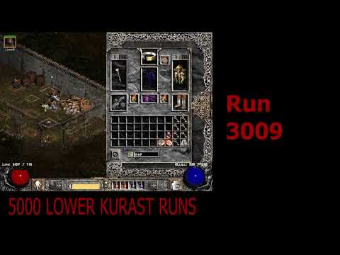 5000 Lower Kurast Runs - Diablo 2