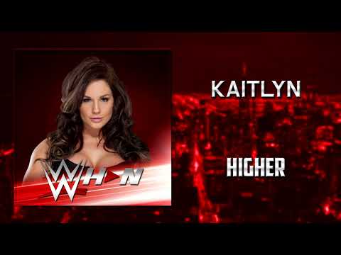WWE: Kaitlyn - Higher [Entrance Theme] + AE (Arena Effects)