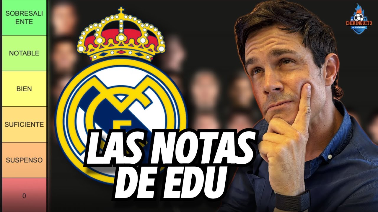 📝 LAS NOTAS DEL MADRID ANTES DEL MUNDIAL DE CLUBES