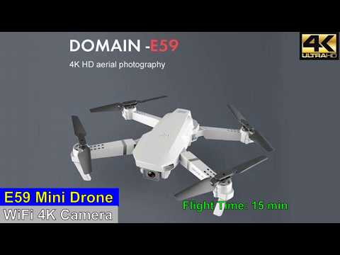 E59 4K Camera Mini Drone – Just Released !
