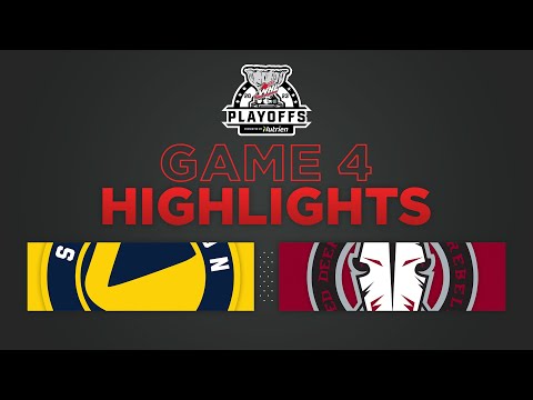 WHL Playoffs Highlights: Blades (4) at Rebels (2) - April 19, 2023