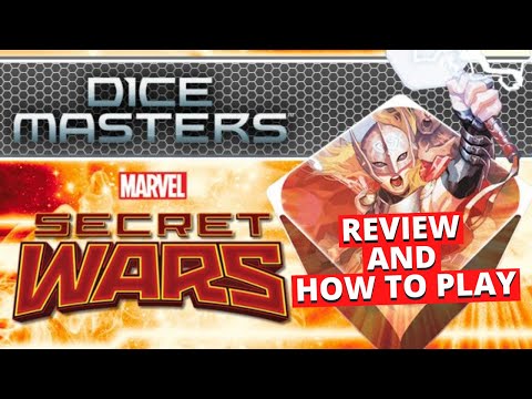 Marvel Dice Masters Secret Wars Review And How To Play